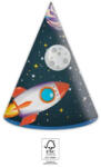 Procos Rocket Space, Űr Parti kalap, csákó 6 db-os FSC PNN93738 (PNN93738)