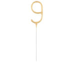 Godan Gold, Arany 9-es csillagszóró 17 cm MLG123166 (MLG123166)