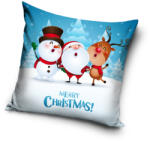 Carbotex Merry Christmas, Karácsony párnahuzat 40*40 cm CBX191107XMAS (CBX191107XMAS)