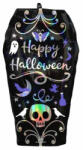 Amscan Halloween Coffin, Koporsó fólia lufi 68 cm DPA4316275 (DPA4316275)