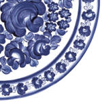 POL-MAK Hímzés Rose Plate szalvéta 20 db-os 33x33 cm PKK769343 (PKK769343)