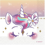 Amscan Unikornis Dreams szalvéta 16 db-os 33x33 cm DPA9919524 (DPA9919524)