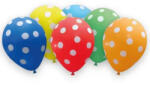 Procos Colorful Dots, Színes léggömb, lufi 6 db-os PNN93095 (PNN93095)