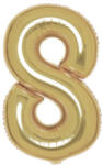 Amscan Arany White Gold 8-as szám fólia lufi 86 cm DPA9915186 (DPA9915186)