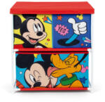 Arditex Disney Mickey, Pluto játéktároló állvány 3 rekeszes 53x30x60 cm ADX15237WD (ADX15237WD)