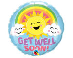 Godan Get Well Soon Sunny fólia lufi 46 cm MLG267014 (MLG267014)