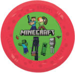 Procos Minecraft Party micro prémium műanyag lapostányér 4 db-os szett 21 cm PNN96756 (PNN96756)