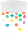 Procos Multiwatercolor Party pohár, műanyag 250 ml PNN96256 (PNN96256)