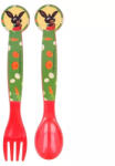 Stor Bing műanyag Greens evőeszköz készlet - 2 darabos STF10517 (STF10517)