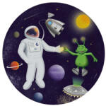 Amscan Space, Űr papírtányér 8 db-os 23 cm DPA9914665 (DPA9914665)