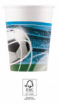 Procos Focis Soccer Fans papír pohár 8 db-os 200 ml FSC PNN93746 (PNN93746)