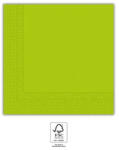 Procos Light Green Unicolour, Zöld szalvéta 20 db-os 33x33 cm FSC PNN93051 (PNN93051)