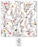 Procos Modern Branches, Színes szalvéta 20 db-os, 33x33 cm FSC PNN95193 (PNN95193)