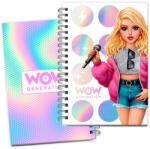 Kids Licensing WOW Generation Sing A5 vonalas füzet matricával EWA00001WOWA (EWA00001WOWA)