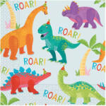 Procos Dinoszaurusz Party szalvéta 20 db-os 33x33 cm PNN97976 (PNN97976)