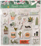 CCG Színes Cactus szivacs matrica 22 db-os CCG097172C (CCG097172C)