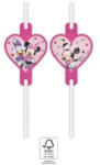 Procos Disney Minnie Junior papír szívószál, 4 db-os szett FSC PNN93944 (PNN93944)