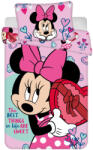 Jerry Fabrics Disney Minnie Xoxo gyerek ágyneműhuzat 100×135 cm, 40×60 cm JFK034828 (JFK034828)