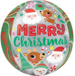 Amscan Merry Christmas Gömb Fólia lufi 40 cm DPA4204001 (DPA4204001)