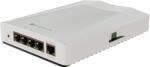 MikroTik Router 4 port 10G, 1 port 1G, DIN sín - MikroTik CRS304-4XG-IN (CRS304-4XG-IN)