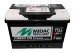 Midac Itineris EFB Start-Stop 72Ah 720A