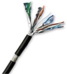 Datacom Cablu DATACOM S/FTP CAT7 PE, FCA 100m, manta neagră PENTRU EXTERIOR (12171)