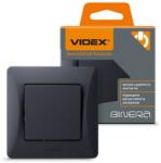 Videx Comutator VIDEX BINERA, 1 grup 1 cale, negru mat