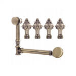 Kerra Lábak és leeresztő Antica szabadon álló kádhoz (AMO) - snaigeshop