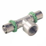 Comap 7130GW MultiSkin press T-idom, menetes ággal, 26x3mm-1/2" B-26x3mm (7130GW261226)