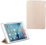Gigapack Apple IPAD 9.7 (2018) tok álló (aktív Flip, oldalra nyíló, TRIFOLD asztali tartó funkció, textil minta) arany (GP-70037)