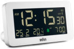 Braun BC10 DCF-W Radio alarm clock white (67603)