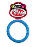 PET NOVA DOG LIFE STYLE Ringo jucarie din cauciuc pentru caini 9, 5cm, albastru, aroma menta
