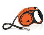flexi Xtreme M Tape 5 m Lesa pentru caini automata, portocaliu