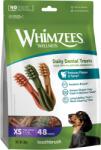 WHIMZEES Periute de dinti de ros pentru caini talie mica XS 48 buc