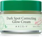 AXIS-Y 6+1+1 Advanced Formula Dark Spot Correcting Glow Cream hidratáló géles krém a hiperpigmentációs bőrre 50 ml