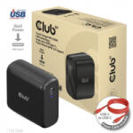 Club 3D 1xUSB Type-C hálózati töltő fekete (CAC-1908EU) (CAC-1908EU)