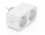 WOOX Smart Home Dupla Dugalj - (IP20, 3680W, 16A, fogyasztásmérés) (R6153) (R6153)