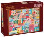 Magnolia 1000 db-os puzzle - Colorful Houses (9101) (9101)