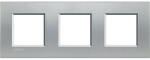 Legrand LL takarókeret 2+2+2m szögletes TE LNA4802M3TE (LNA4802M3TE)