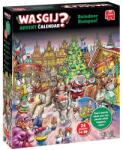 Jumbo 1000 db-os Adventi kalendárium puzzle - Wasgij - Reindeer Rumpus! (00707) (JUM00707)