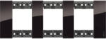 Legrand LivingNow keret éjfekete 2+2+2 modul KA4802M3DG (KA4802M3DG)