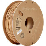 Polymaker PolyTerra 3D nyomtatószál PLA műanyag alacsonyabb műanyag tartalom 1.75 mm 1000 g Fa-barna (selyemmatt) 1 db (70976) (70976) - aqua