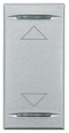 Legrand Axolute billentyűhöz, 1 mod. fel-le szimbolum, szürke HC4911AH (HC4911AH)