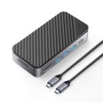 ORICO USB-C notebook dokkoló sötétszürke (M2P11-BK) (M2P11-BK)