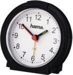 Hama Alarm Clock Classic silent black/white 186335 (186335)