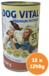 DOG VITAL konzerv pulyka, kacsa 12x1240g