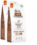 Brit Care Dog Hypoallergenic Weight Loss Rabbit & Rice kutyatáp 2x3kg