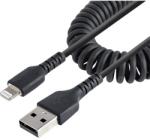 StarTech StarTech. com RUSB2ALT1MBC Lightning kábel 1 M Fekete (RUSB2ALT1MBC)