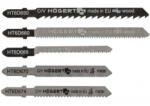 Högert Dekopír fűrészlap készlet fémhez, fához 5 darabos (HT6D690)