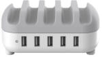ORICO Töltő állomás - DUK-5P-EU-WH (5x USB-A, 5V2.4A x5, 40W, fehér) (-DUK-5P-EU-WH-BP) (ORICO-DUK-5P-EU-WH-BP)